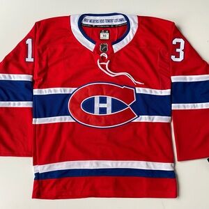 NHL Montreal Canadiens Caufield Jersey size S to 2XL